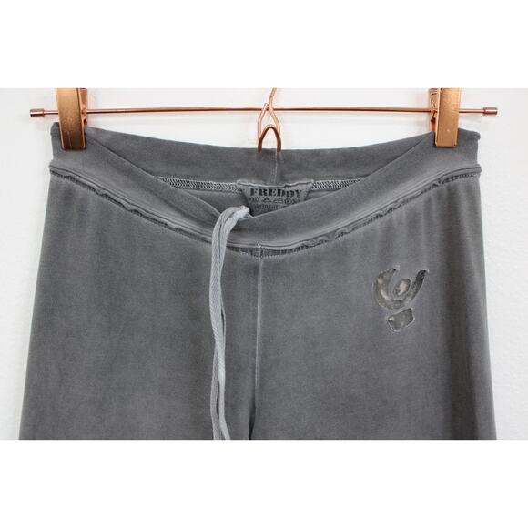 Vintage Y2K Freddy Gray Track Sweat Lounge Flare Pants Size M - Picture 2 of 6